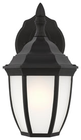 Bakersville Small 1-Light Outdoor Wall Lantern, Black