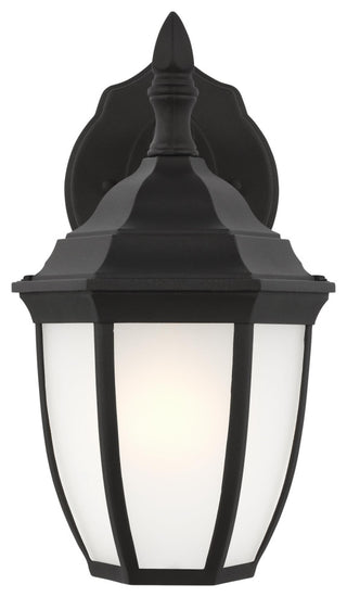 Bakersville Small 1-Light Outdoor Wall Lantern, Black