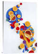 "Suprematic Tea Party" Stretched Canvas Giclee by Dina Belenko, 24x36"