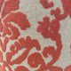 Plutus Fire Ridge Orange Floral Luxury Throw Pillow, Double Sided 20"x36" King