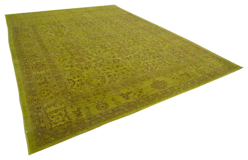 Rug N Carpet - Handwoven Oriental 13' 7" x 18' 6" Oversize Oushak Area Rug