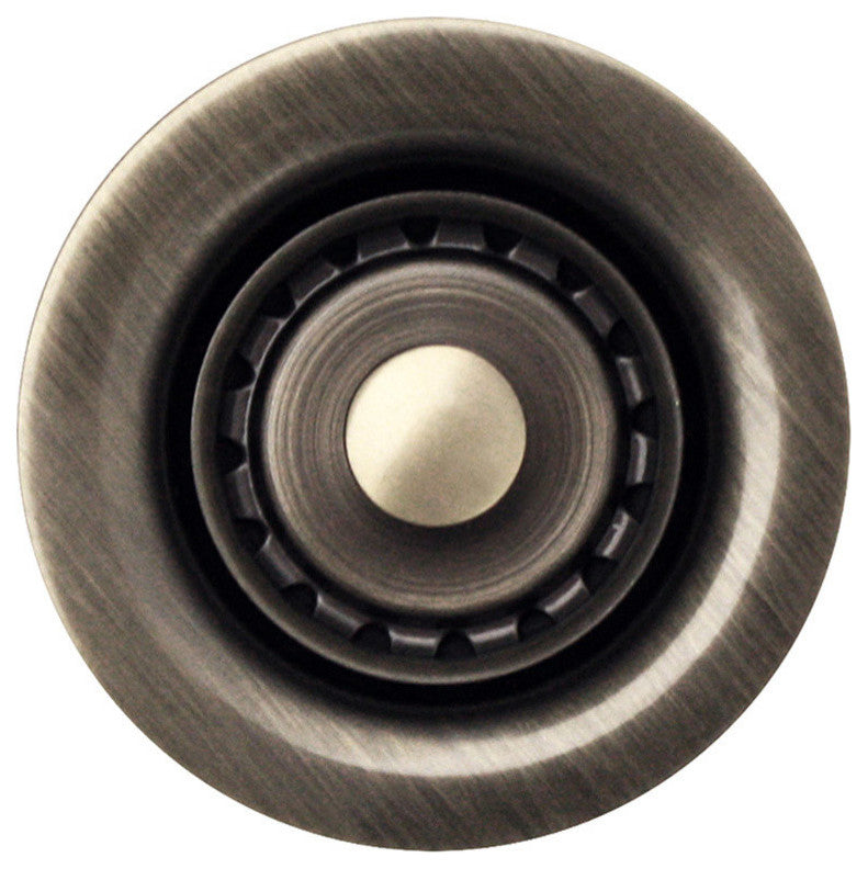2" Basket Strainer, Brushed Nickel