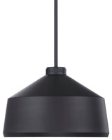 Uttermost Holgate 1-Light Black Pendant