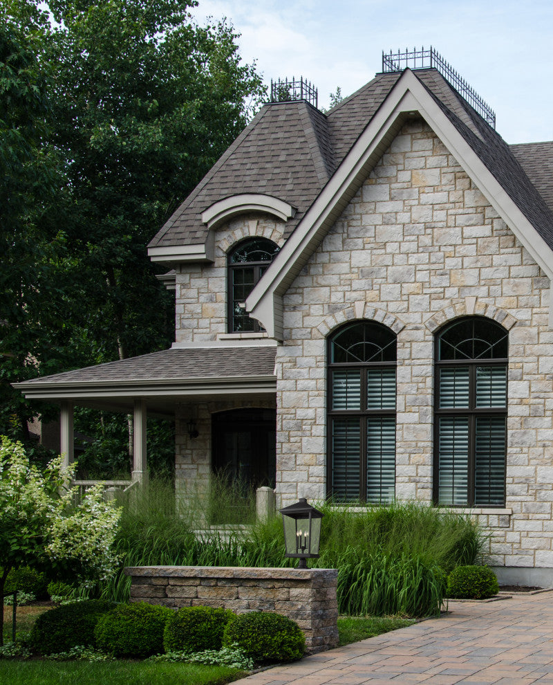 Z-Lite 4 Light Outdoor Pier Mounted Fixture, Black, 568PHXXLR-533PM-BK