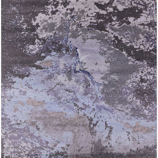 Ahgly Company Indoor Square Mid-Century Modern Area Rugs, 4' Square