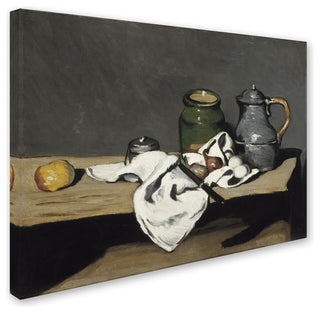Cezanne 'Still Life With Kettle' Canvas Art, 32 x 24