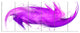 Abstract Purple Fractal Pattern, Abstract Wall Art Canvas, 70"x28", 6 Panels