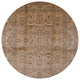 Ahgly Company Indoor Round Mid-Century Modern Area Rugs, 3' Round