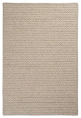 Natural Wool Houndstooth HD31 Cream Modern Area Rug, Rectangular 2'x8'