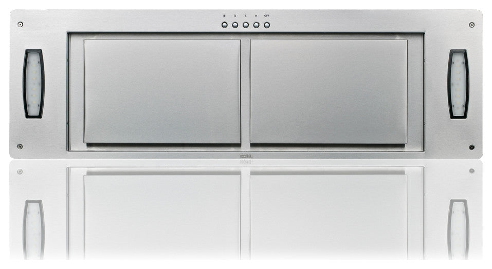 KOBE 30" 750 CFM Insert Range Hood, Stainless Steel With Airflow Efficiency, 36"