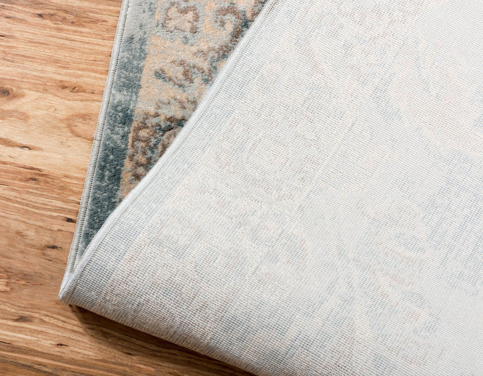 Unique Loom Light Blue Willow Paris 3' 3 x 5' 3 Area Rug