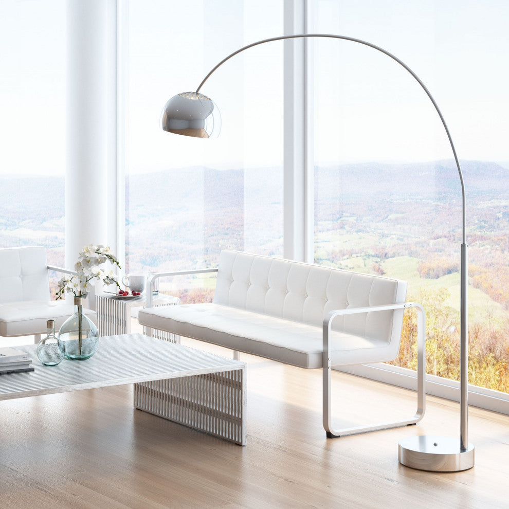 Hangover Chrome Floor Lamp
