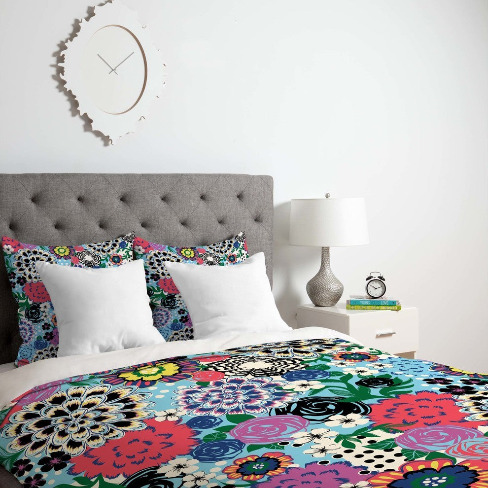 Deny Designs Khristian A Howell Valencia 1 Duvet Cover - Lightweight