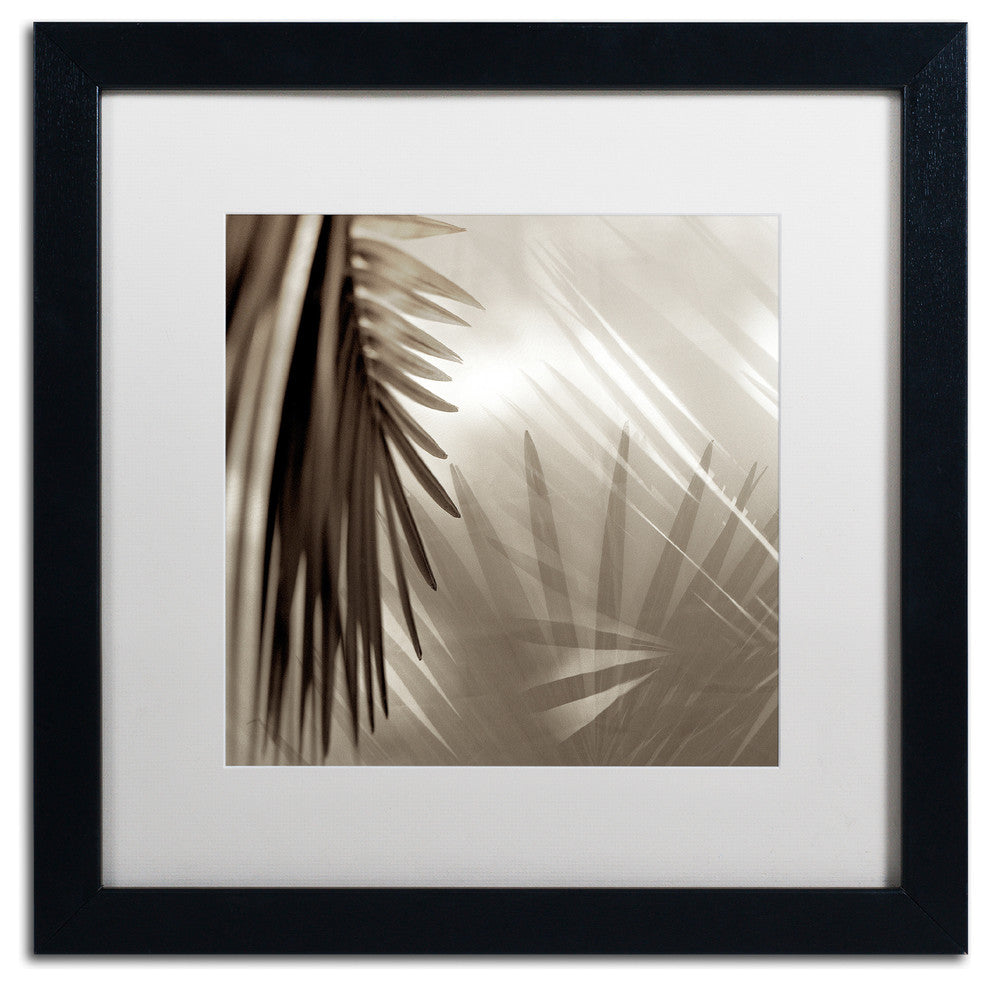 Alan Blaustein 'Florison 55' Art, Black Frame, White Mat, 16x16
