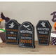 7"H Halloween Wooden Tombstone Table Sign, Set of 3