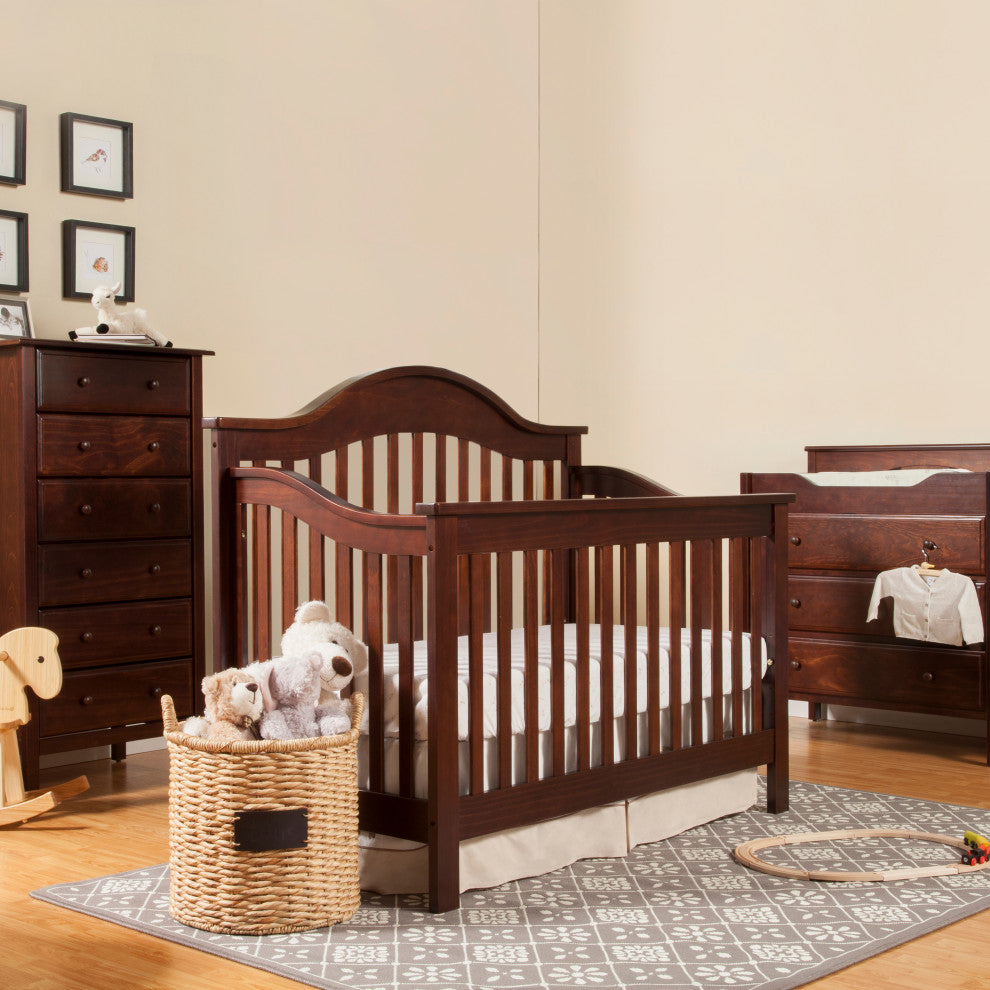 DaVinci Jayden 4-In-1 Convertible Crib, Espresso