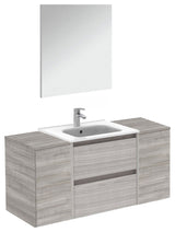 48" Vanity Set with Mirror and Sink Sansa by Royo, Sandy Grey, 48"