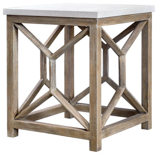 Uttermost Catali Stone End Table
