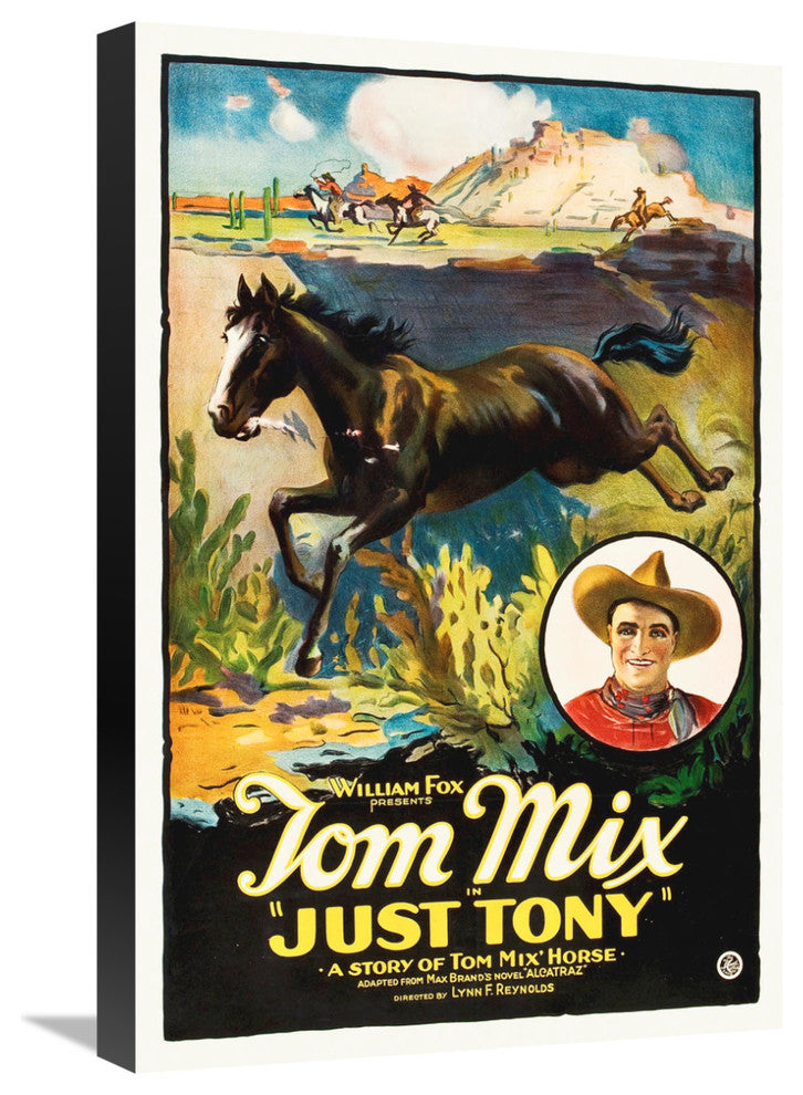 "Tom Mix, Just Tony, 1928" Canvas Giclee by Hollywood Photo Archive, 16"x24"