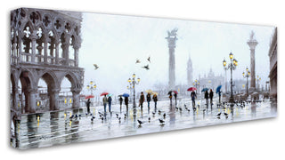 The Macneil Studio 'Piazza San Marco' Canvas Art, 32"x14"
