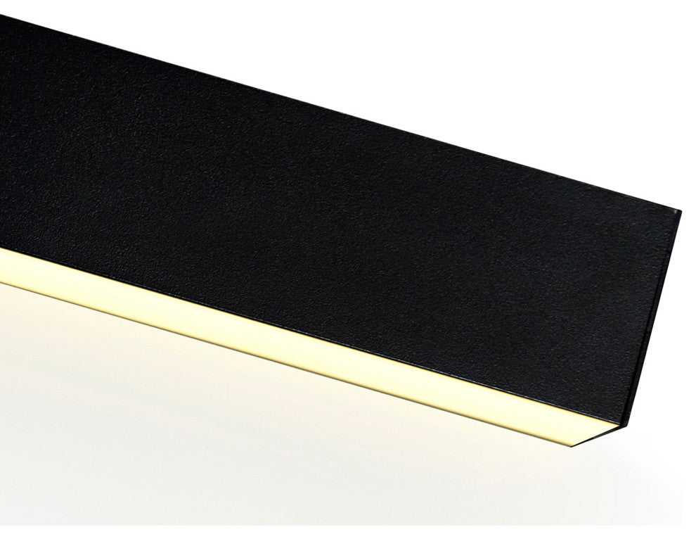 Krista LED Chandelier With Satin Black Finish