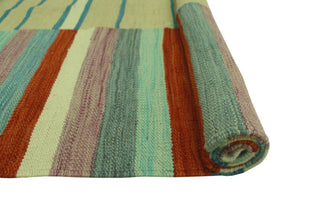 Winchester Flatweave Johnny Beige/Red Rug, 4'11 x 6'6