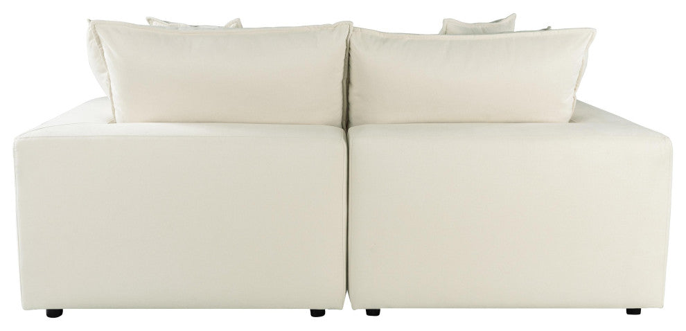 Cali Modular Loveseat, Natural