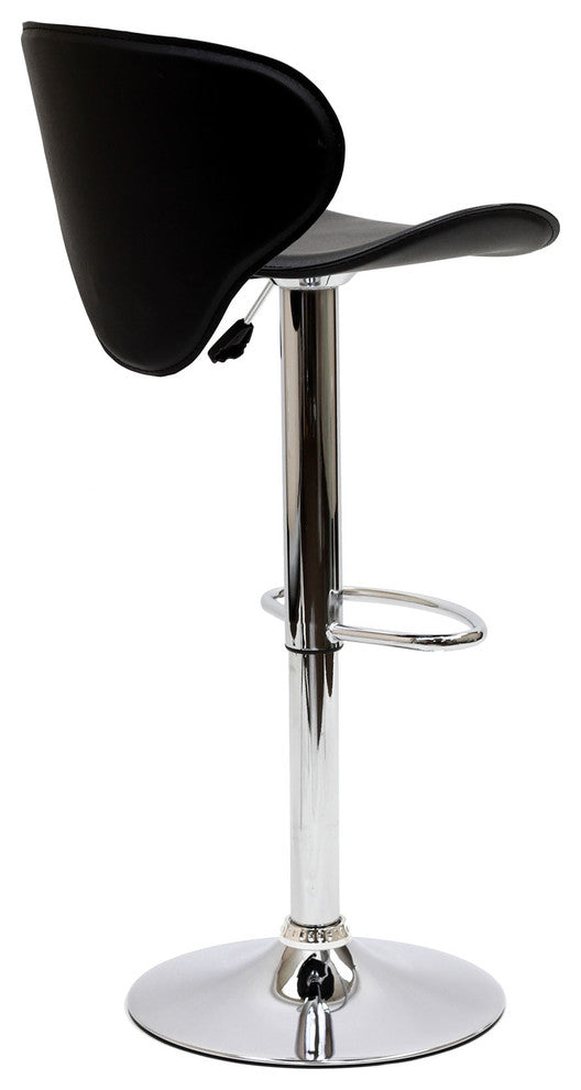 Modern Contemporary Dining Kitchen Bar Stool Black