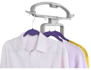 Professional Garment Steamer With Food Pedals, Silver