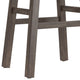 Hillsdale Saddle Backless Bar Height Stool