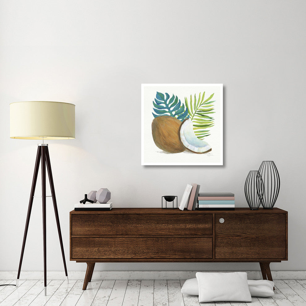 "Coconut Palm IV" Digital Paper Print by Mary Urban, 32"x32"