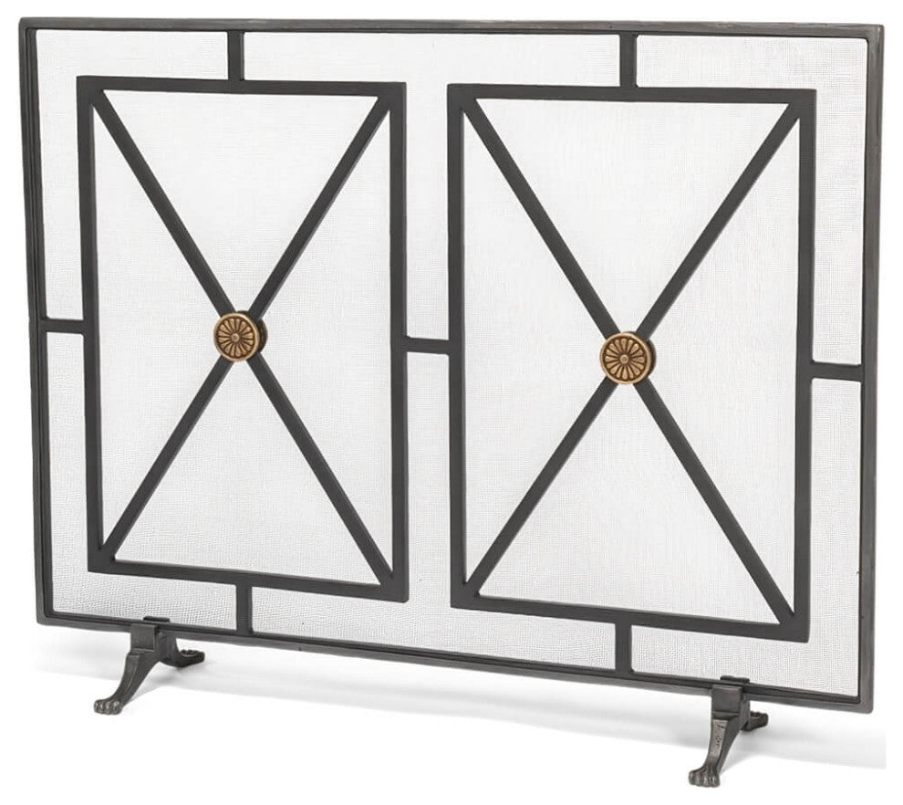 French Directoire Style Fireplace Screen