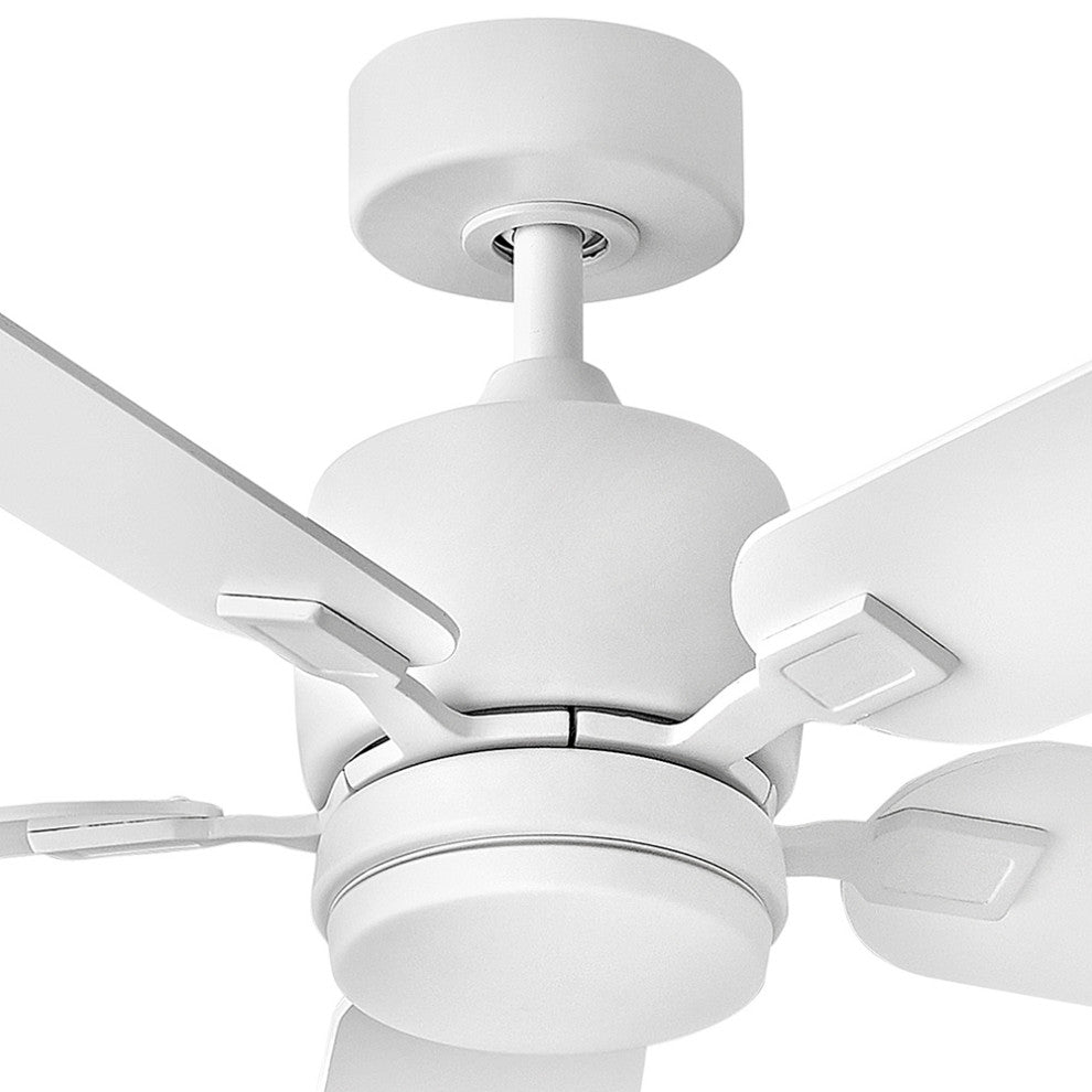 Hinkley Afton 52" Integrated LED Indoor Ceiling Fan, Chalk White