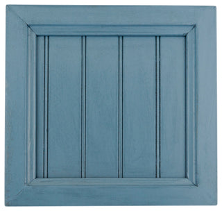 63" West Winds Credenza, Base: Smokey Blue, Top: Caribbean Rum