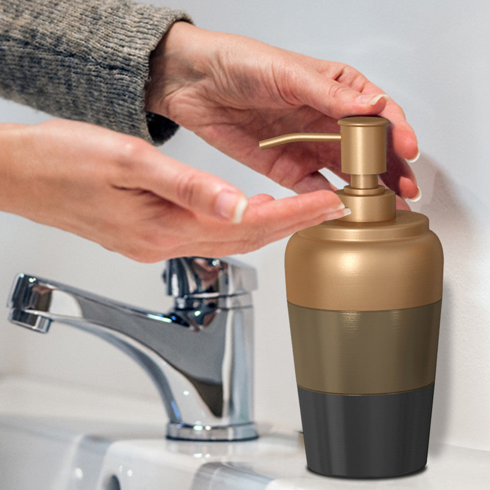 nu steel Horizon 3 Tone Copper Soap/ Lotion Pump