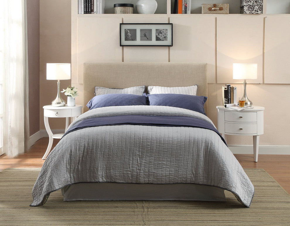 Modus Geneva E King St. Pierre Headboard Bed, Toast