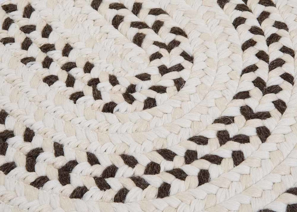 Colonial Mills Elmwood EM99 Bark Traditional Area Rug, Round 8'x8'