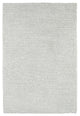 Kaleen Handmade Cotton Bloom Polyester Rug, Silver, 9'x12'