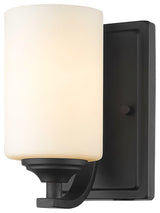1 Light Wall Sconce Bronze
