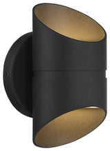 Access Lighting 20120LEDDMG Marino 2 Light 8" Tall LED Wall - Black