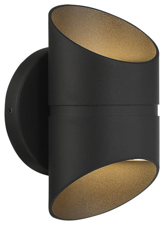 Access Lighting 20120LEDDMG Marino 2 Light 8" Tall LED Wall - Black