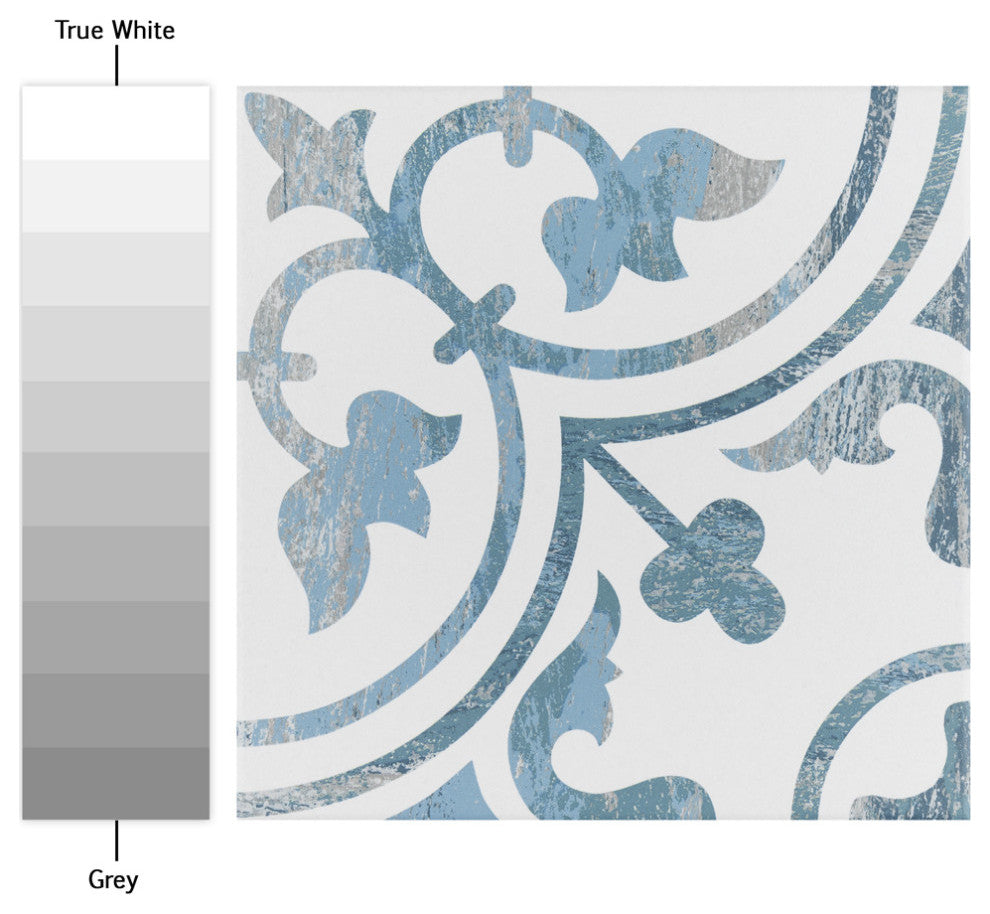 Cassis Arte Blue Porcelain Floor and Wall Tile