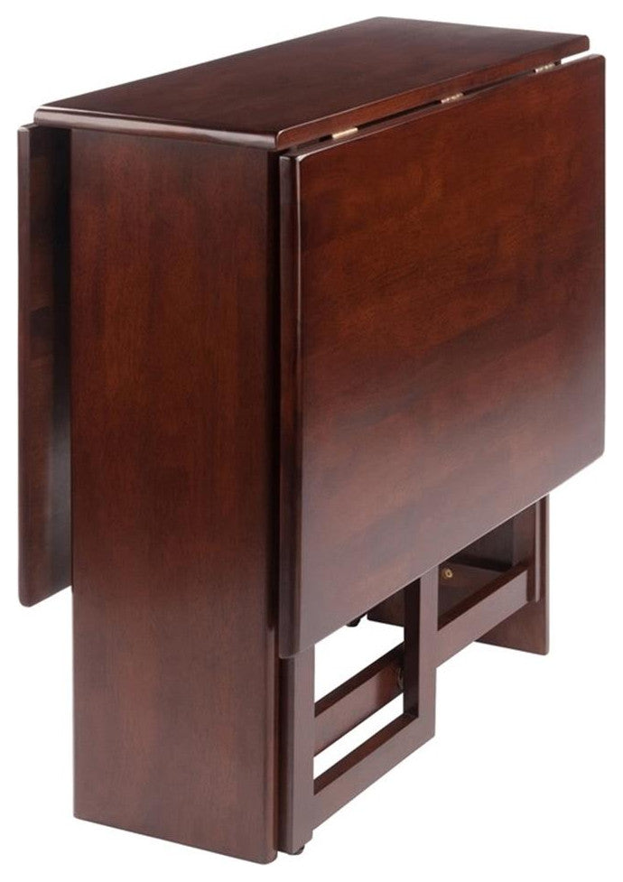 Clara Double Drop Leaf Dining Table, Walnut