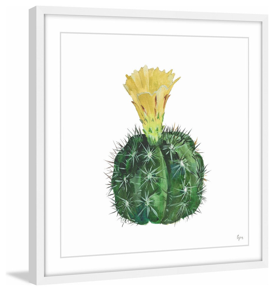 "A Yellow Dream" Framed Painting Print, 24"x24"