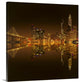 "Golden heart of San Francisco" Wrapped Canvas Art Print, 20"x20"x1.5"