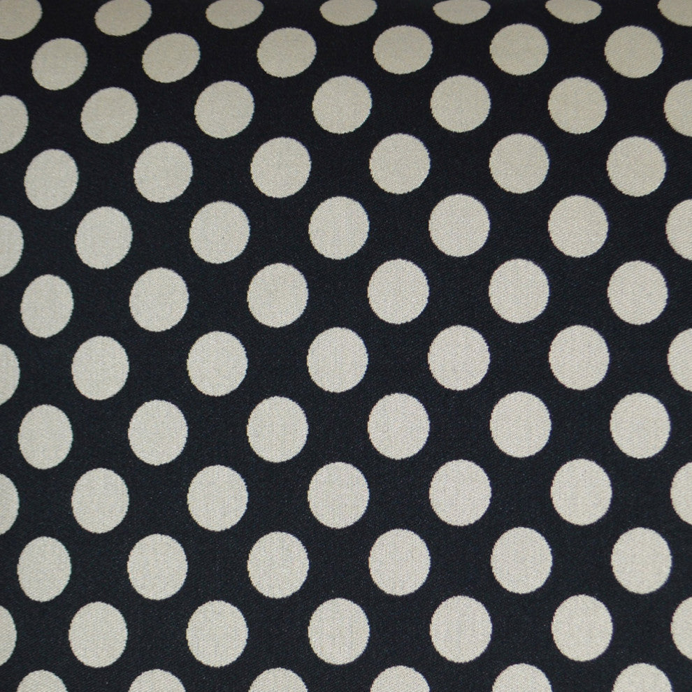 Polka Dots Pillow - Black