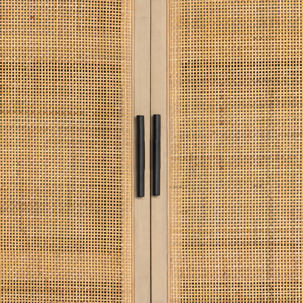 Caprice Tall Cabinet-Natural Mango