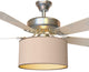 Fantastic Ceiling Fan Shade and Clips Bundle, Moca
