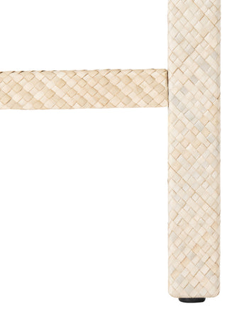 Safavieh Apis Raffia 2 Shelf Accent Table, Light Natural