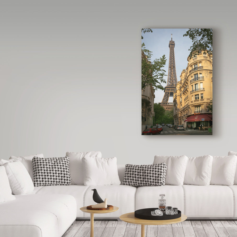 "Eiffel Tower 6" by Chris Bliss, Canvas Art, 16"x24"